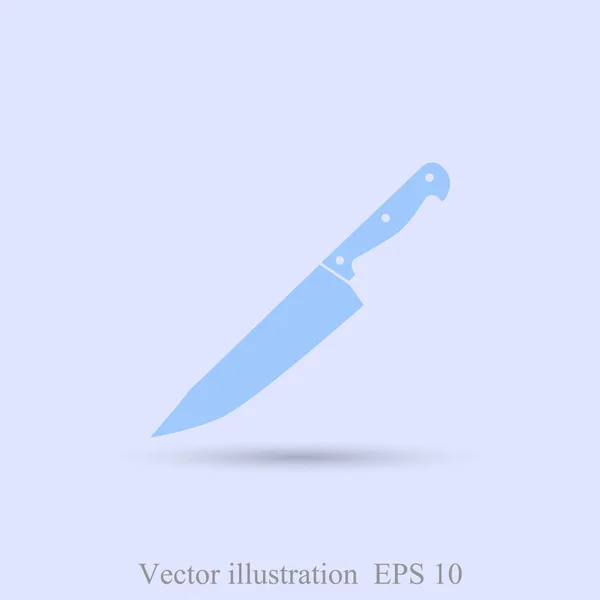 Icono cuchillo de cocina — Vector de stock