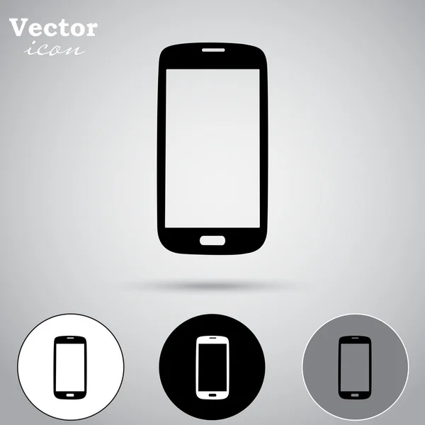 Smartphone, icônes de l'appareil — Image vectorielle