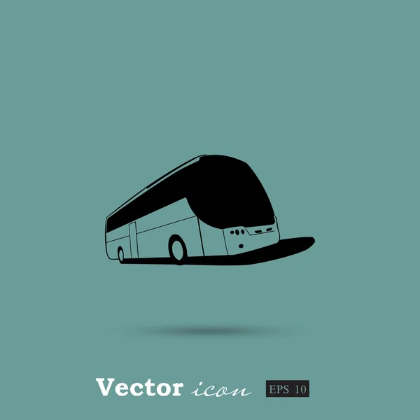 Значок городского автобуса — стоковый вектор