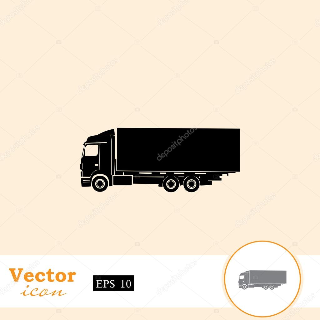 delivery truck icon