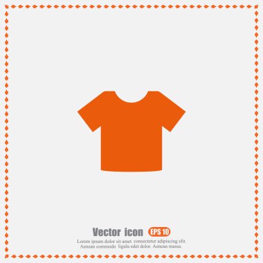 moda, t-shirt simgesi