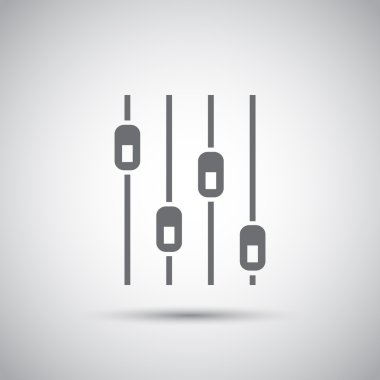 müzik ekolayzer simgesi