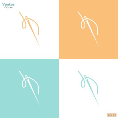 İğne ve iplik simgeler