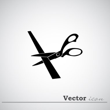 makas kesim teyp simgesi