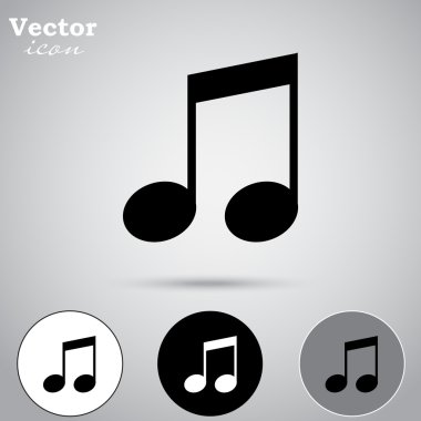 Müzik notlar Icons set