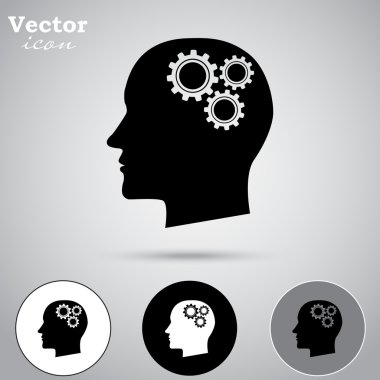 Gears'ı simgelerle insan kafası