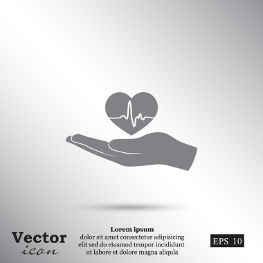 el ele tutuşan kalp simgesi