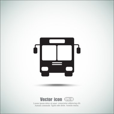 şehir otobüs simgesi