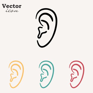 insan kulağının simgeler