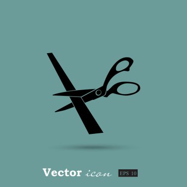 makas kesim teyp simgesi