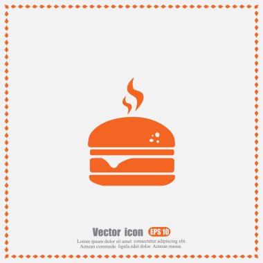 hamburger, hamburger simgesi