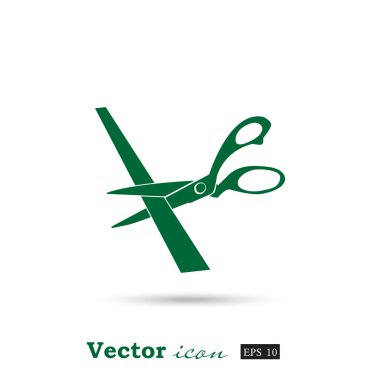 makas kesim teyp simgesi