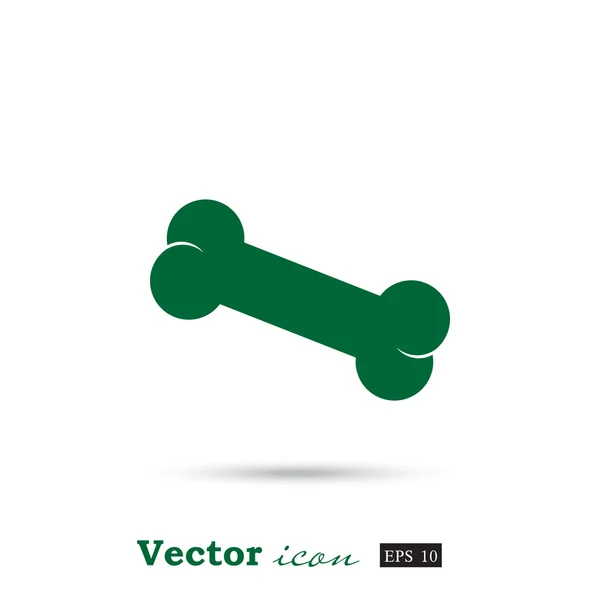 Kutya csont ikon — Stock Vector