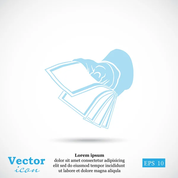 Hand geven geld pictogram — Stockvector