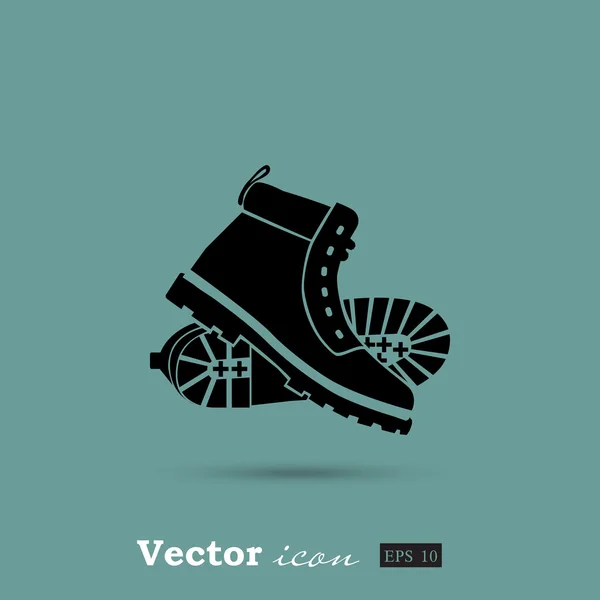 Icône bottes de travail — Image vectorielle