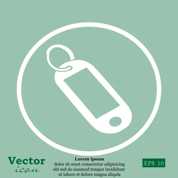 Icono de baratija de plástico — Vector de stock