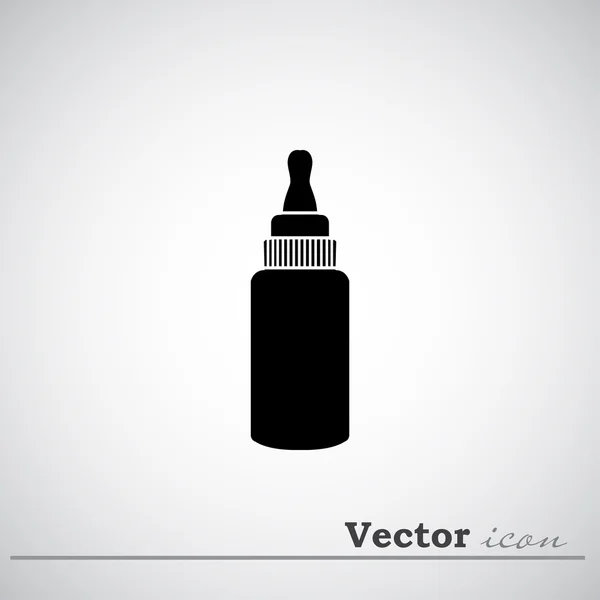 Ikon botol bayi - Stok Vektor