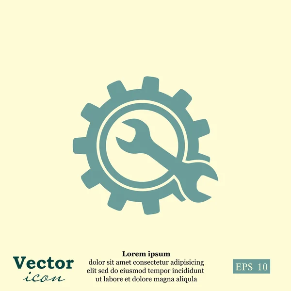 Icono de estación de reparación — Vector de stock