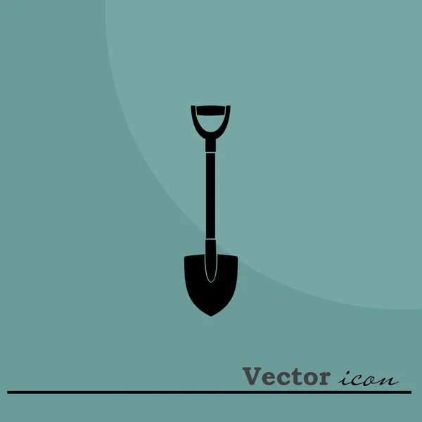Pala, icono de la pala — Archivo Imágenes Vectoriales