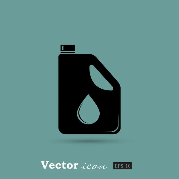 Ölkanister-Ikone — Stockvektor