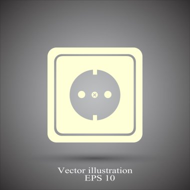 elektrik soket simgesi