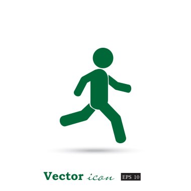 Çalışan kişi simgesi