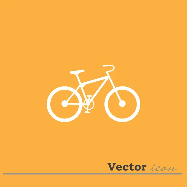 Icono de bicicleta deportiva — Vector de stock