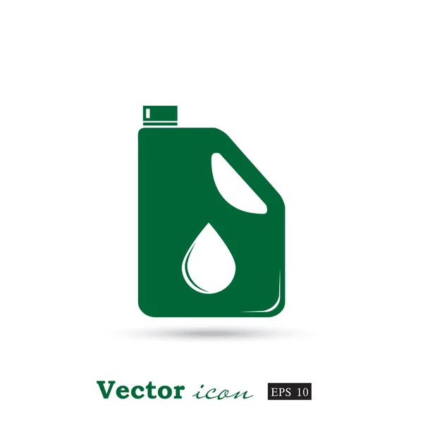 Icono de bote de aceite — Vector de stock