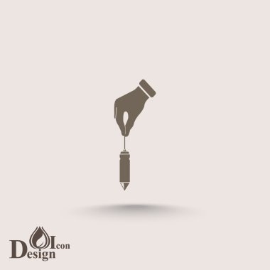 zoka simgesi tutan el