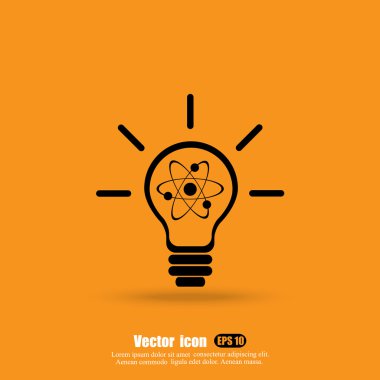 ampul molekülleri simgesiyle