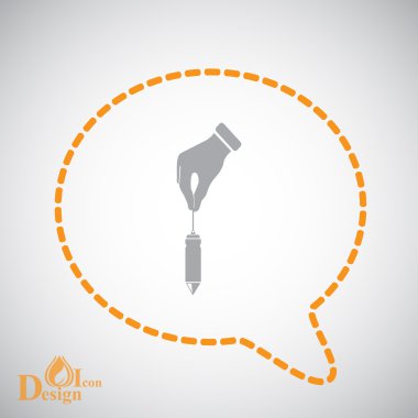 zoka simgesi tutan el