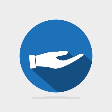 boş el simgesi tutan