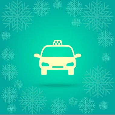 Taksi, araba simgesi