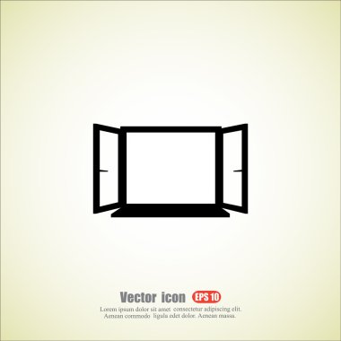 açılan pencere simgesi