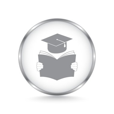 kitap simgesi ile öğrenci