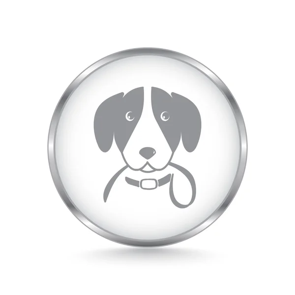 Dog, animal icon — Stock Vector