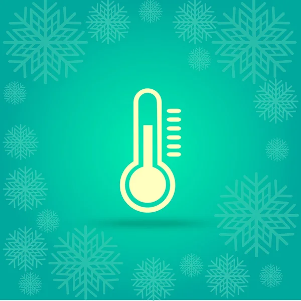 Thermometer, temperature icon — Stock Vector