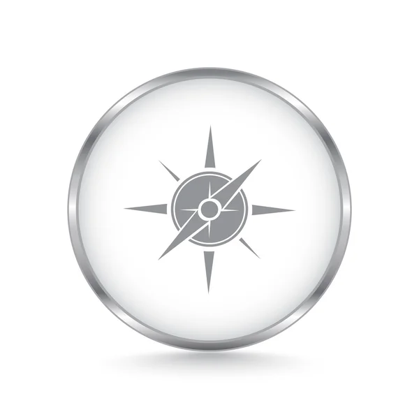 Retro kompass ikonen — Stock vektor