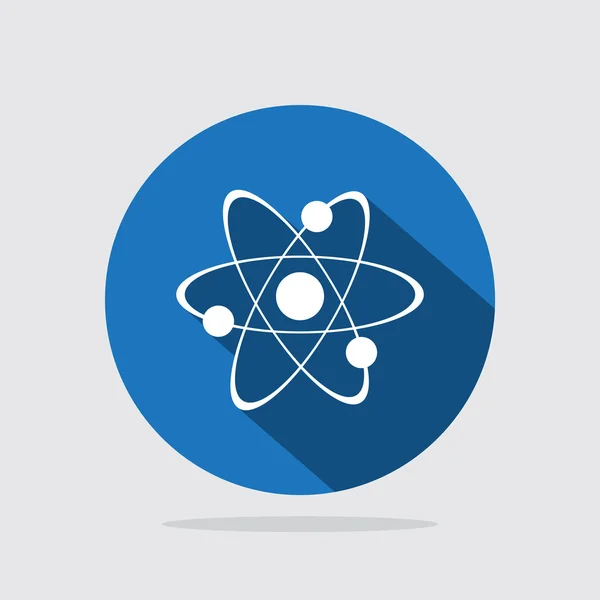 Molécules, icône de la science — Image vectorielle