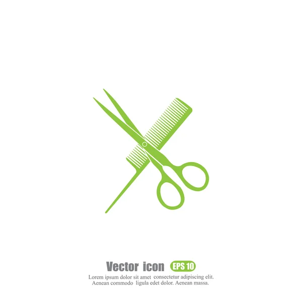 Barber shop icon — Stock Vector