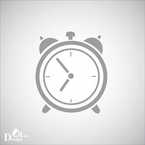 Icono del reloj despertador — Vector de stock