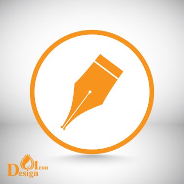 mürekkep kalem simgesi