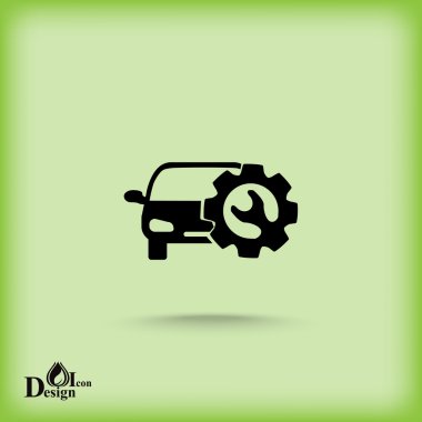 Araba Servisi simgesini