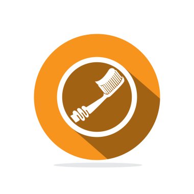 Diş fırçası Diş macunu simgesi ile