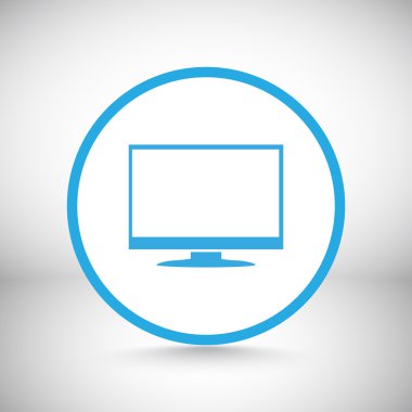 monitör ekran simgesi