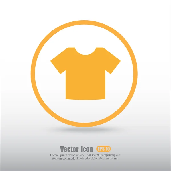 Fashion t-shirt icon — Stock Vector