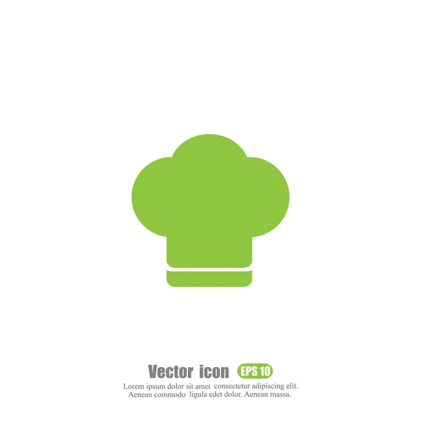 Chef hat icon — Stock Vector