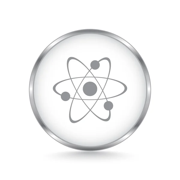Moléculas, ícone da ciência —  Vetores de Stock