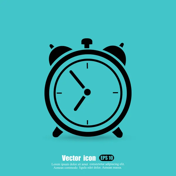 Wecker-Symbol — Stockvektor