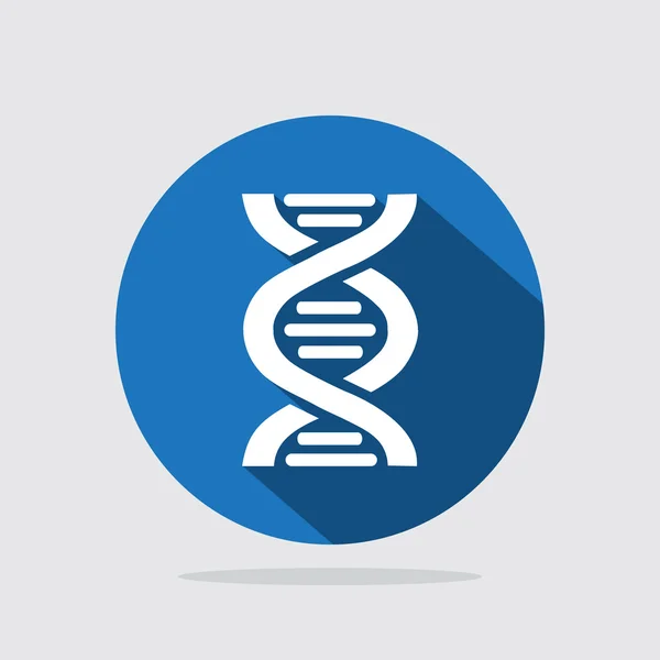 DNA, medicine icon — Stock Vector